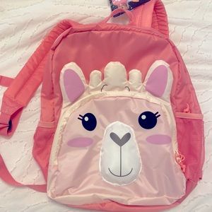 Pink Llama Backpack 🦙💕